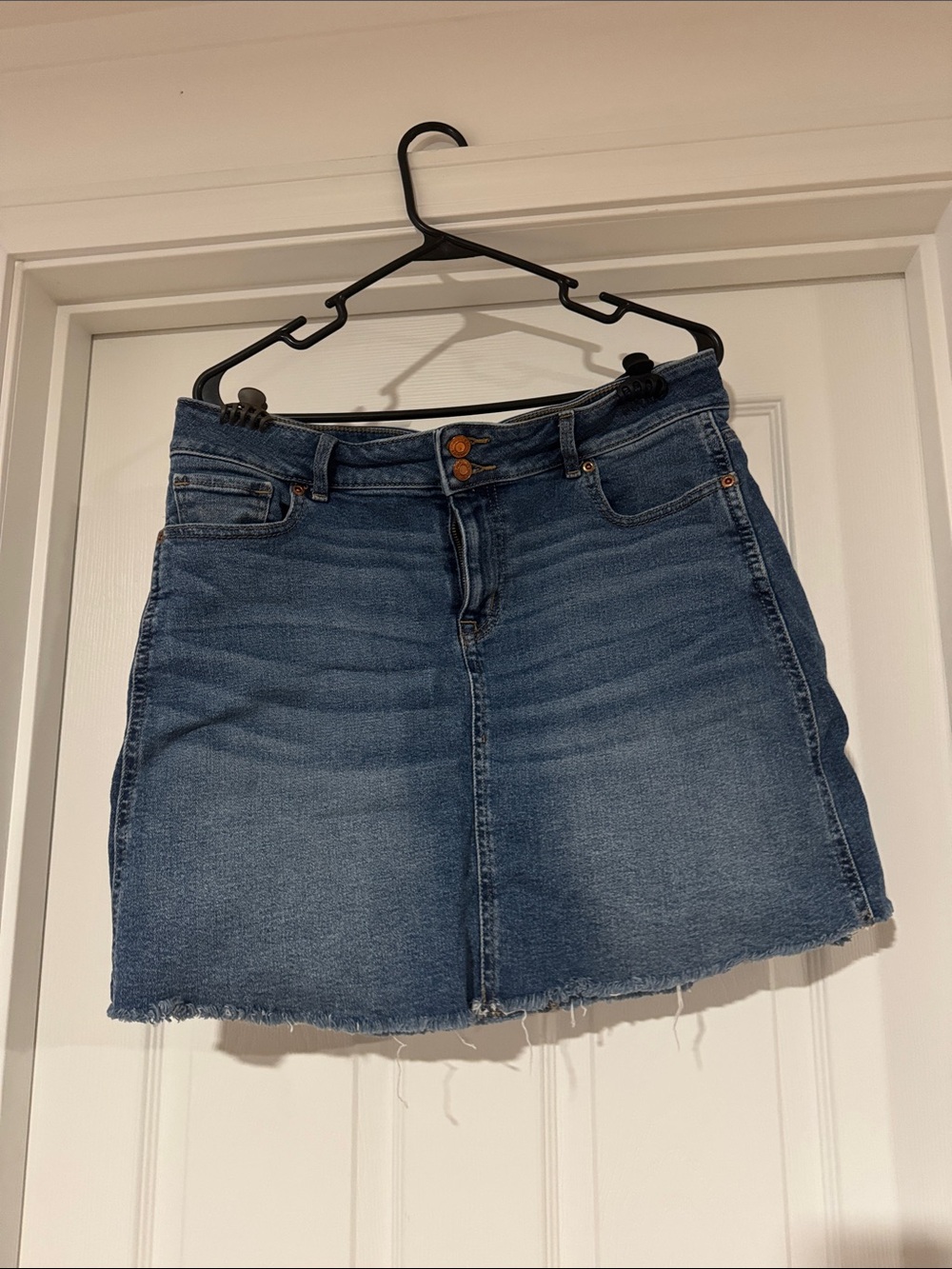 Classic Blue Denim Skirt